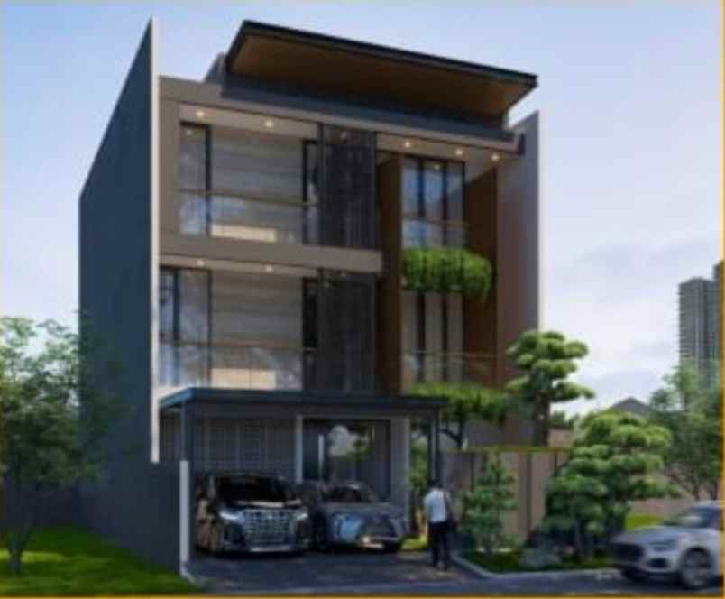 dijual rumah jalan south emerald mansion