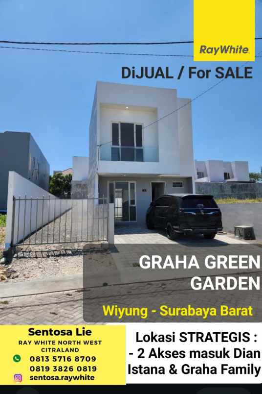 dijual rumah jalan wiyung praja