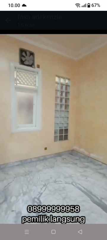 dijual rumah jl duren sawit jakarta timur