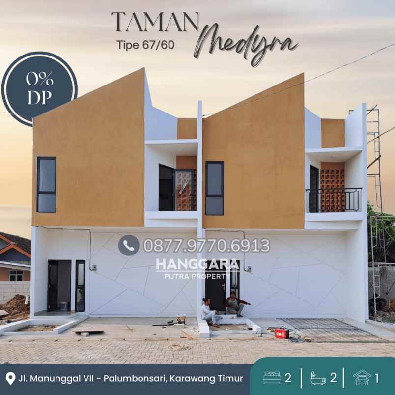 dijual rumah jl manunggal vii
