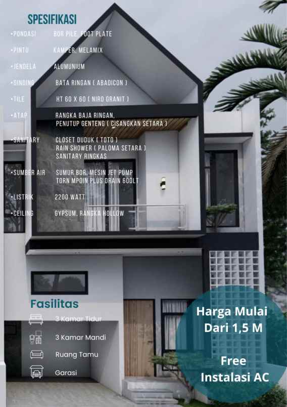 Rumah Baru Dalam Cluster Di Warung Silah Jagakarsa Jakarta Selatan