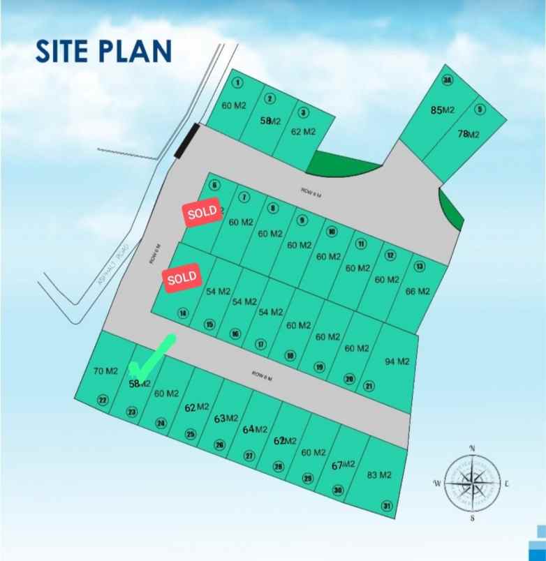 dijual rumah jln sawah baru serpong