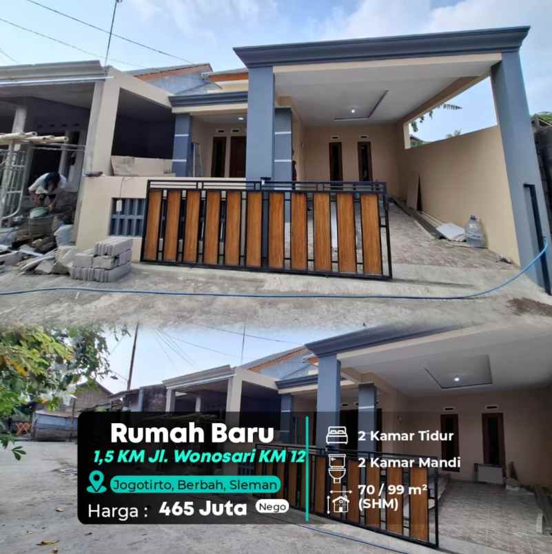 dijual rumah jogotirto
