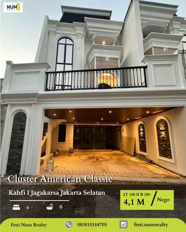 dijual rumah kahfi 1 jagakarsa jakarta