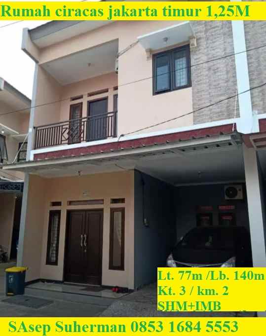 dijual rumah kampung rambutan ciracas