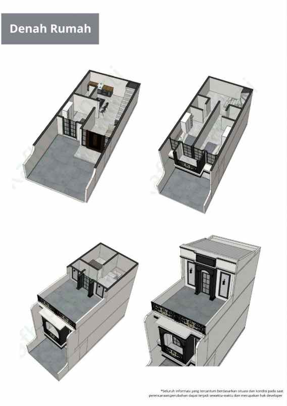 dijual rumah kebagusan