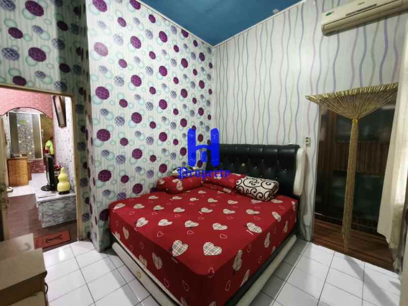 dijual rumah komplek cemara hijau jalan