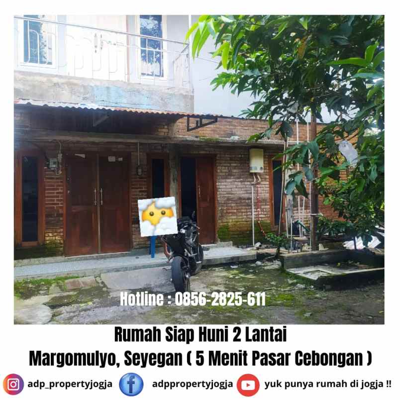 dijual rumah margomulyo seyegan sleman