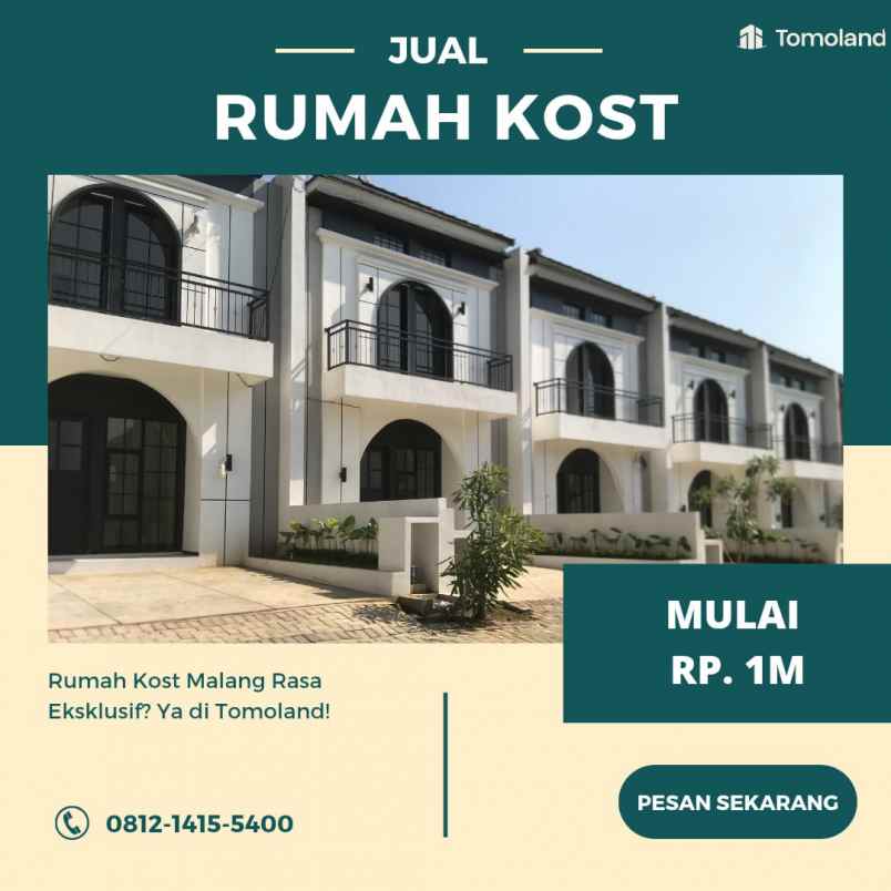 dijual rumah merjosari