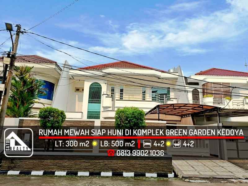 dijual rumah perumahan green garden