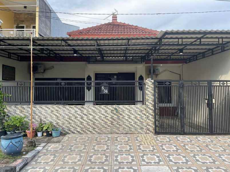 dijual rumah pondok tjandra jalan