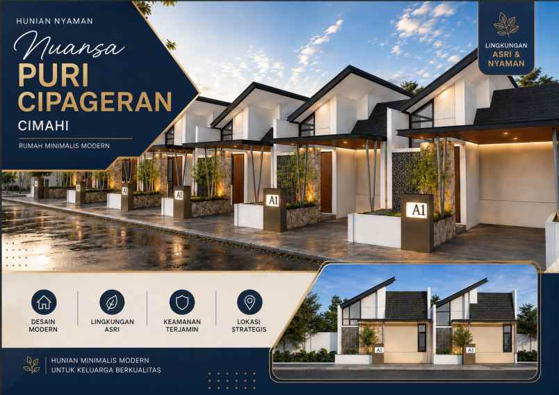 dijual rumah puri cipgeran