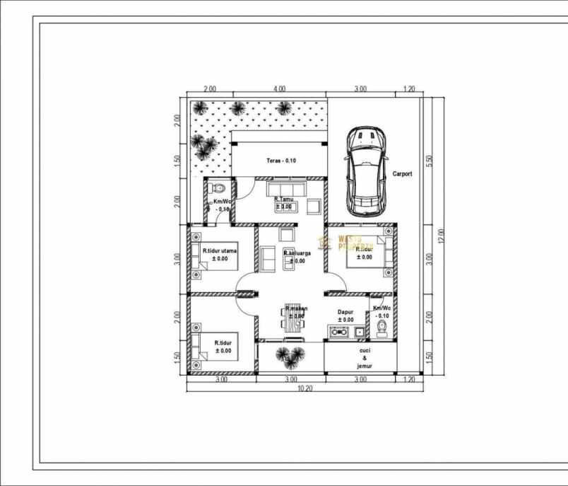 dijual rumah purwomartani