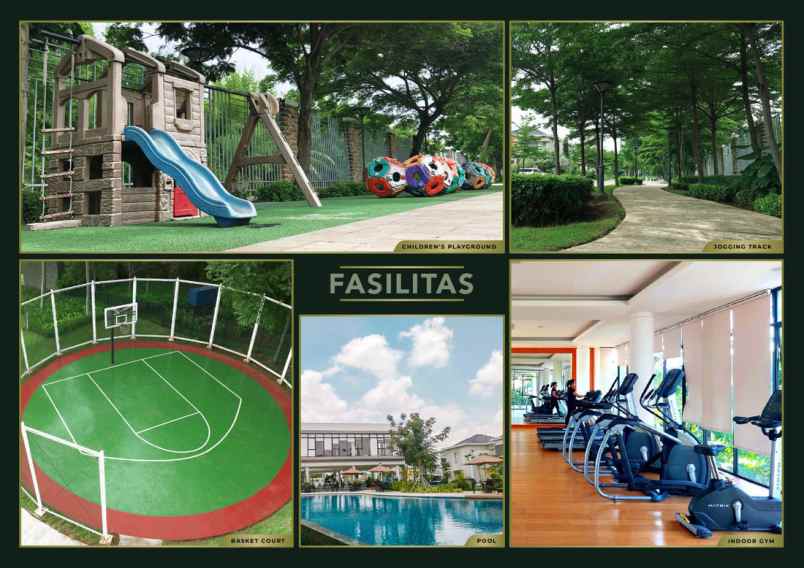 dijual rumah sedayu cluster eropa