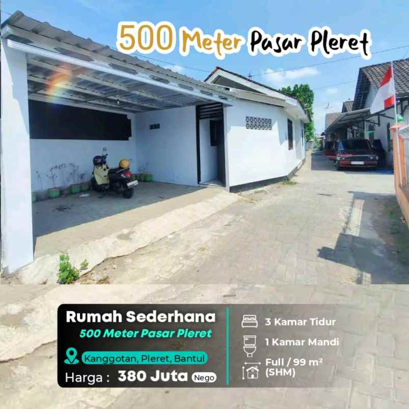 dijual rumah sleman