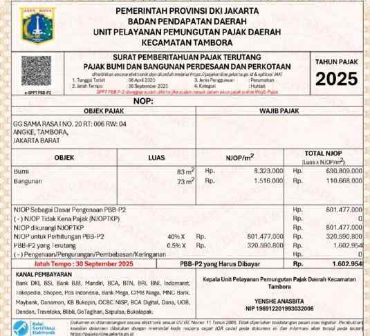 dijual rumah strategis di angke tamnora jakarta barat
