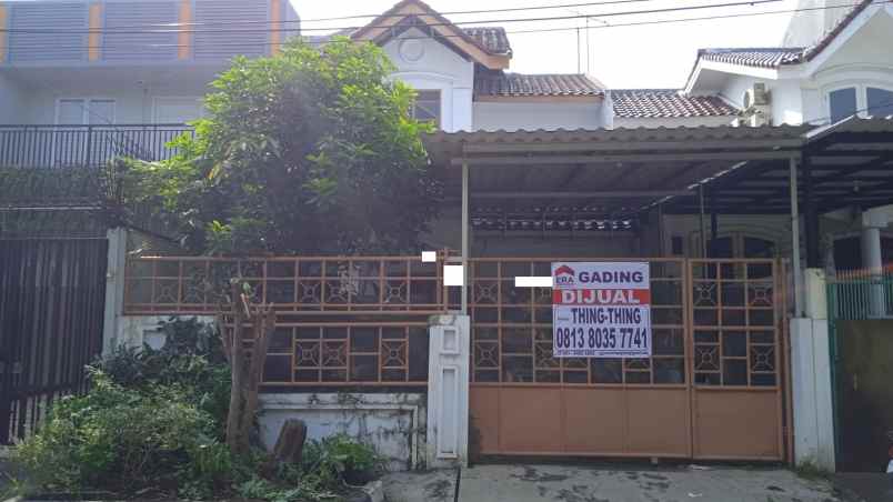 dijual rumah taman sunter agung tanjung