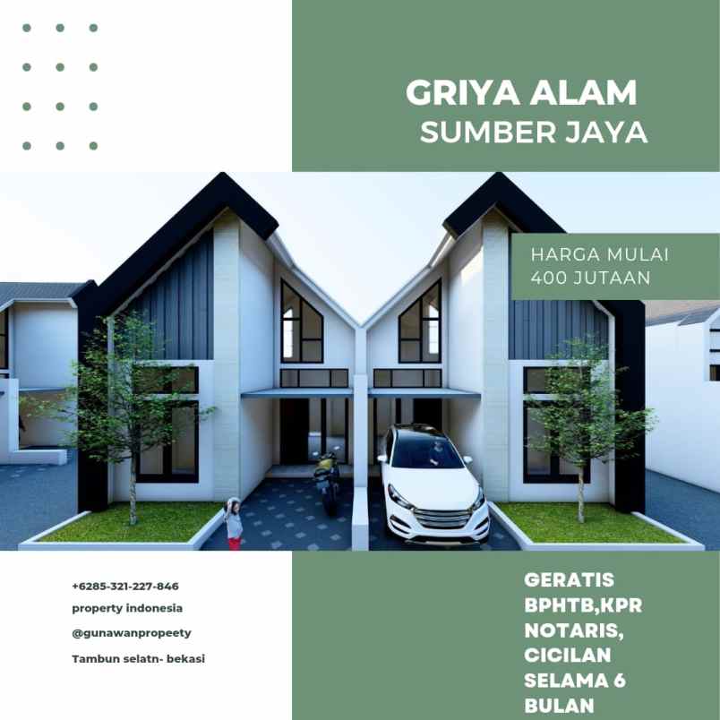 dijual rumah tanpa dp di bekasi