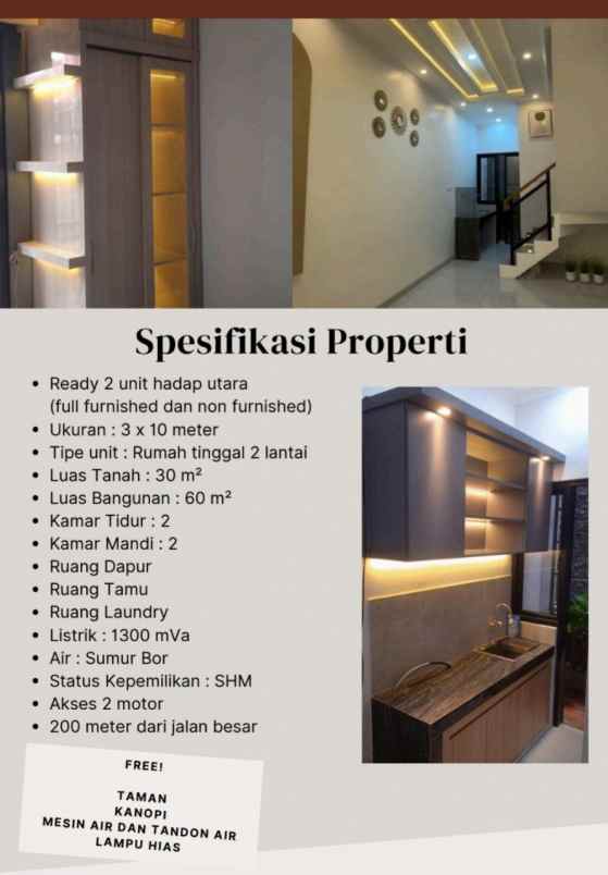 dijual rumah utan kayu