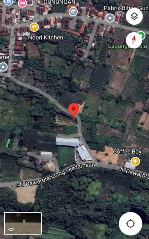 dijual tanah dawarblandong