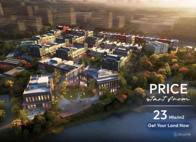 dijual tanah genova asya jgc jakarta