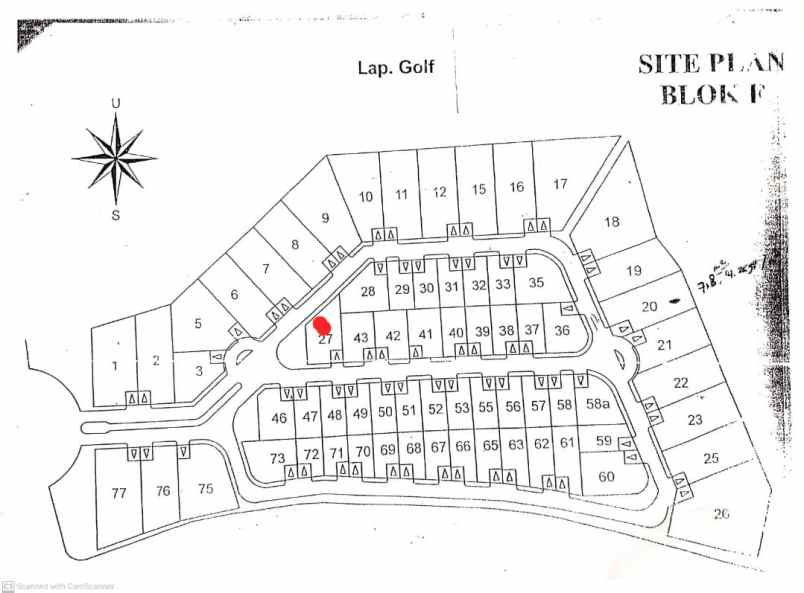 dijual tanah graha famili blok f