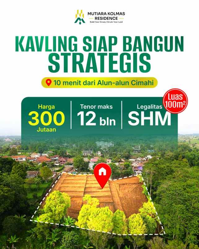 dijual tanah jalan kolonel masturi