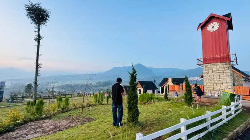 dijual tanah jalan raya puncak dua