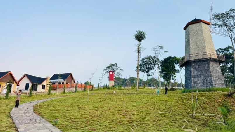 dijual tanah jalan raya puncak dua