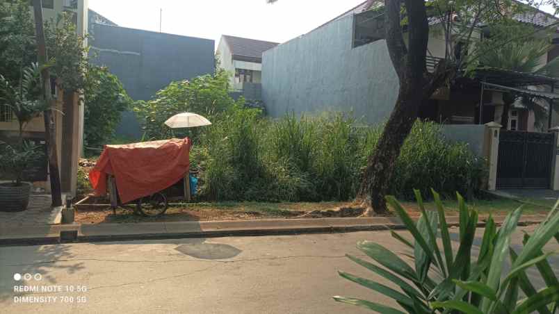 dijual tanah jl komplek puri gading