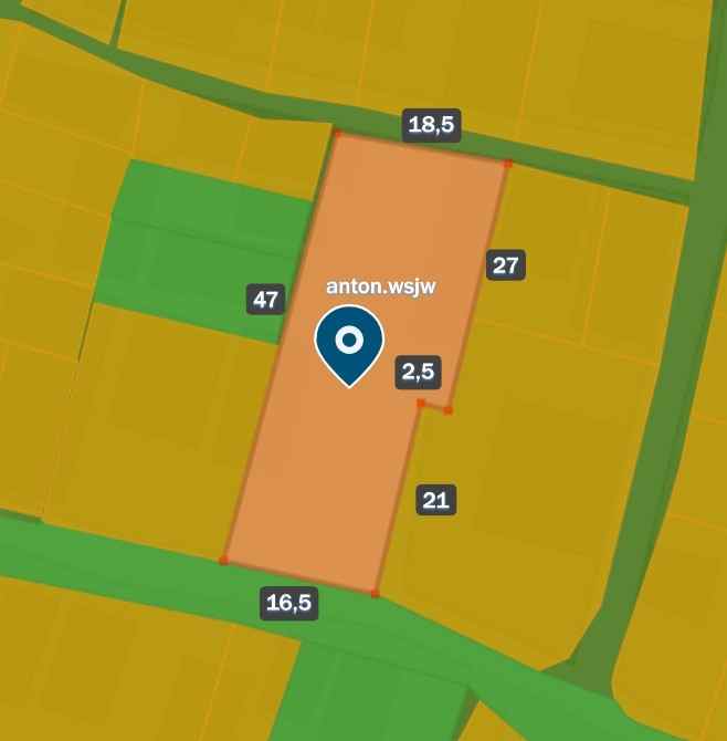 dijual tanah jl kyai awen kranggahan ii