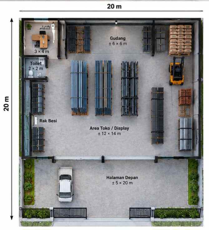 dijual tanah jl mustika jaya no 19 rt