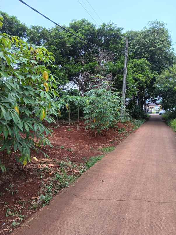 dijual tanah jl raya cikarageman setu
