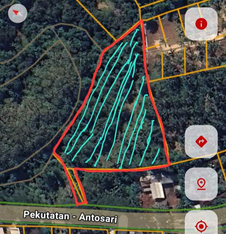 dijual tanah jl raya denpasar gilimanuk