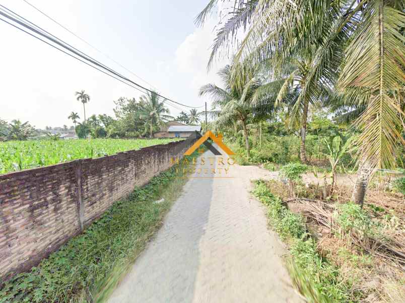 dijual tanah kosong tuntungan ii jalan danamon