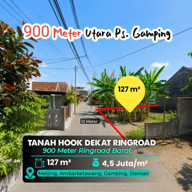 dijual tanah meijing lor