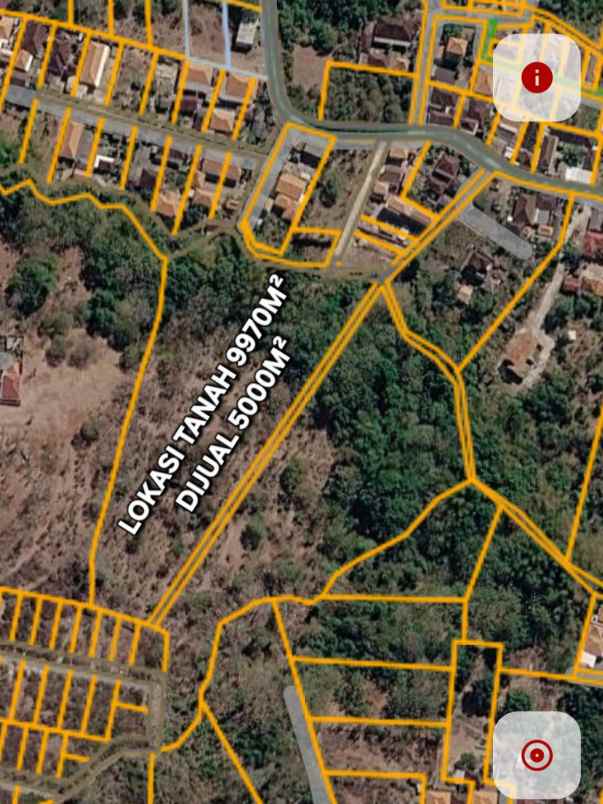 dijual tanah sawangan