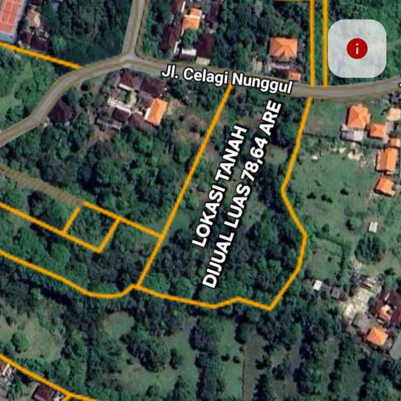 dijual tanah sawangan