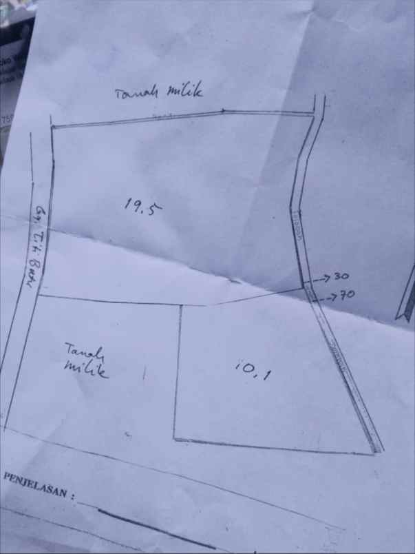 dijual tanah sedap malam