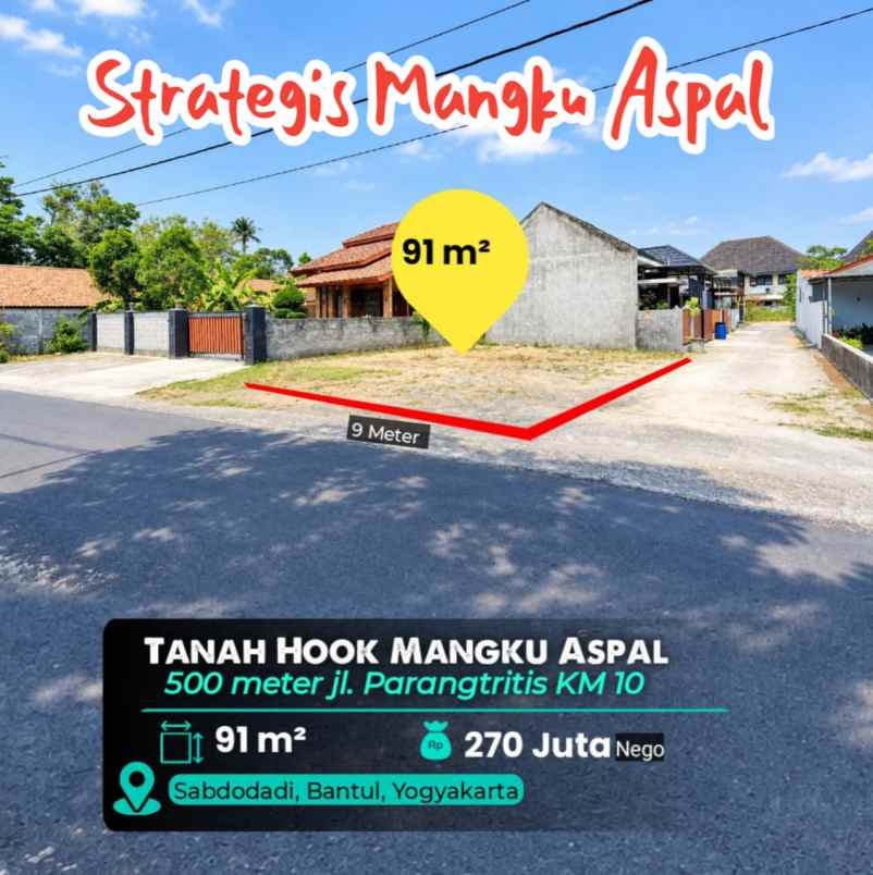 dijual tanah sleman
