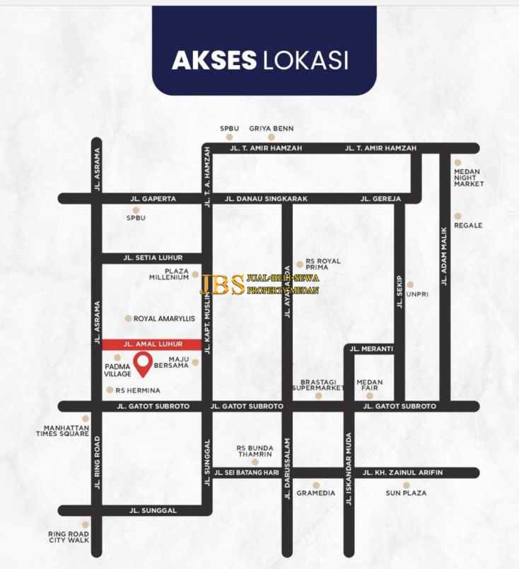 dijual villa komplek de maju palace