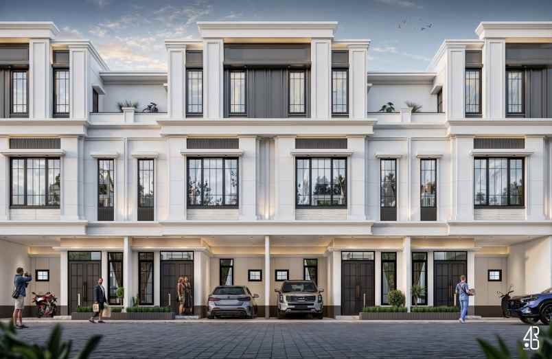 dijual villa komplek de maju palace