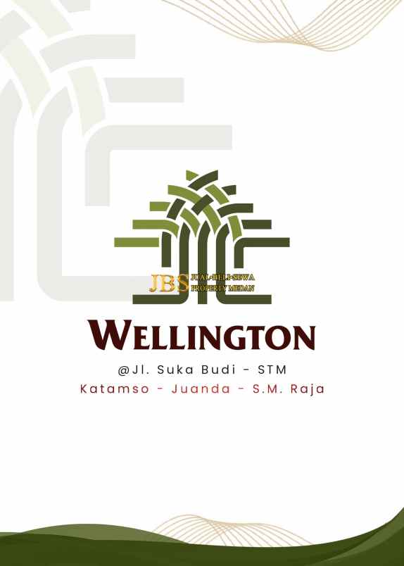 dijual villa komplek wellington jalan