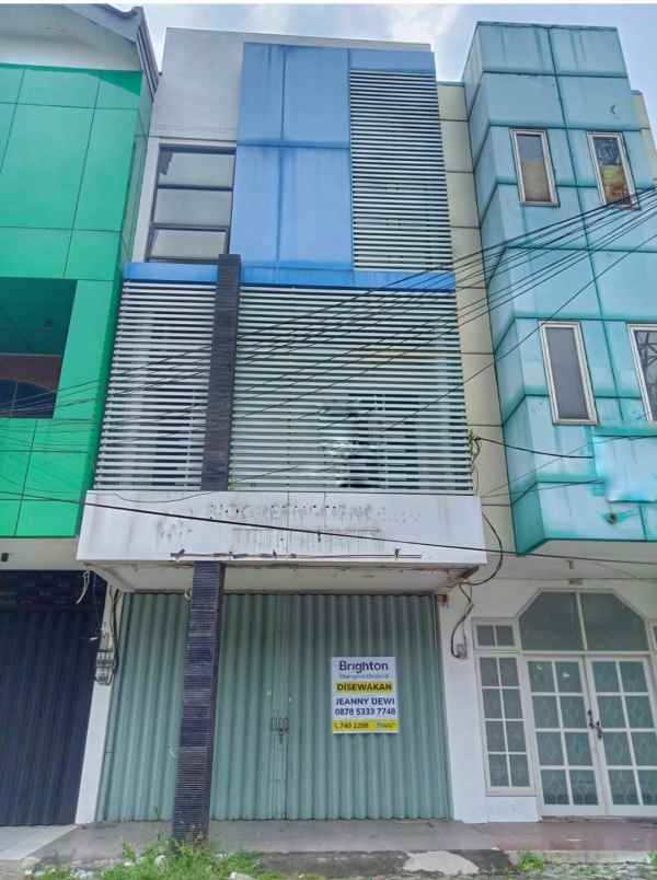 disewakan ruko gudang kantor raya darmo permai utara