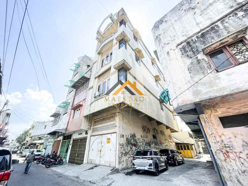 disewakan ruko hook jalan ansari dekat jl m h thamrin