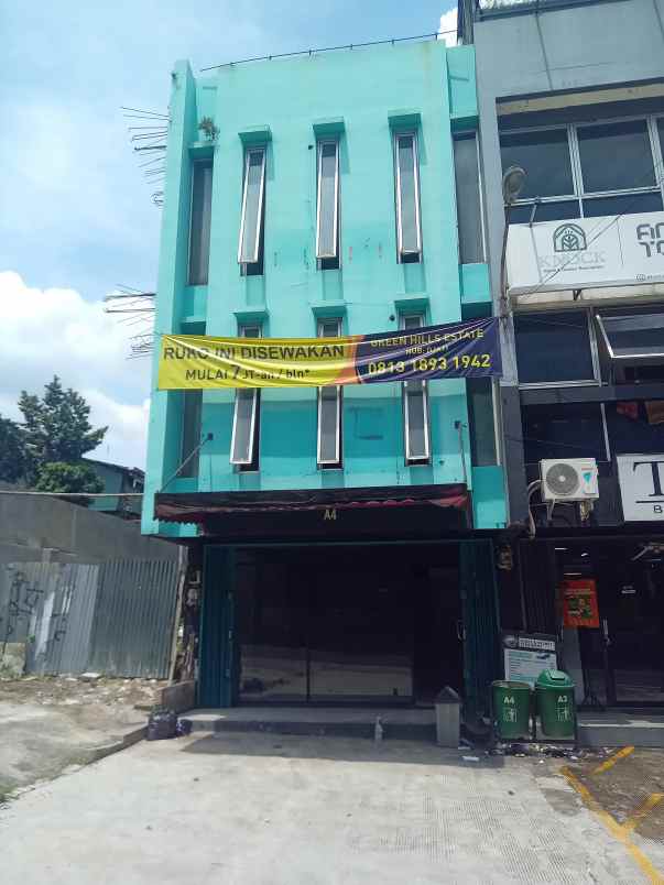 disewakan ruko komersial ciputat