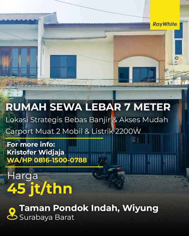 disewakan rumah taman pondok indah