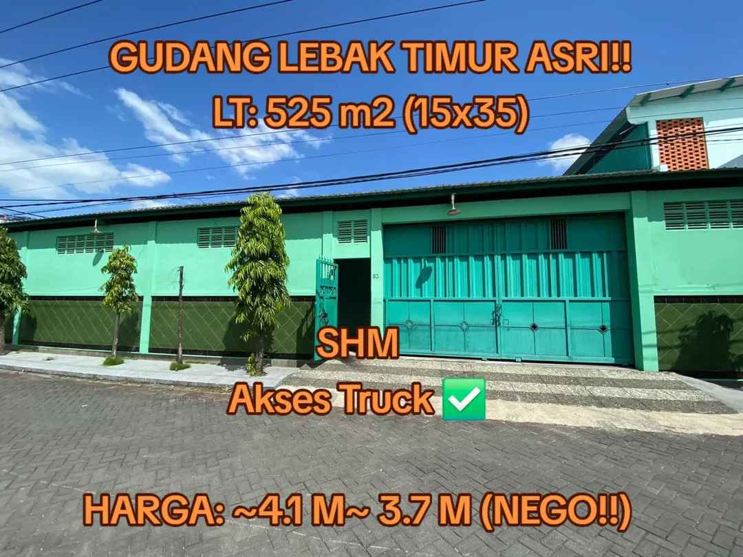 gudang murah di lebak timur asri