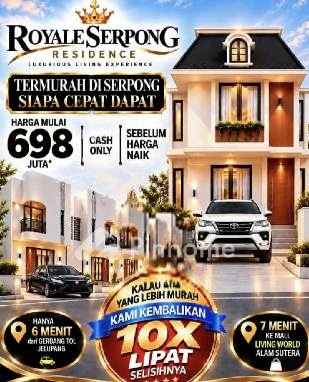 harga launching perumahan royale serpong residence