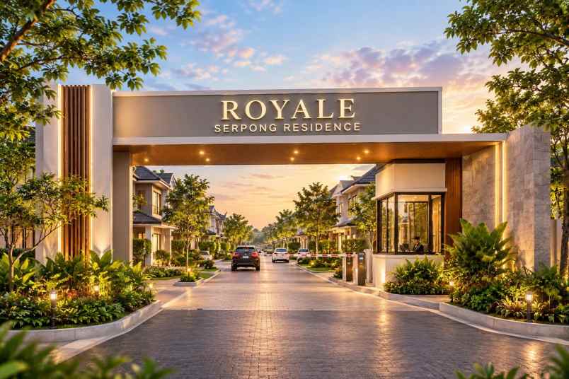 harga launching perumahan royale serpong residence